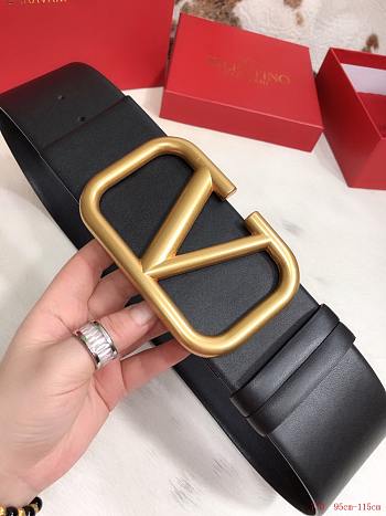 Vanlentino Belt 7cm black