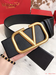 Vanlentino Belt 7cm black - 2