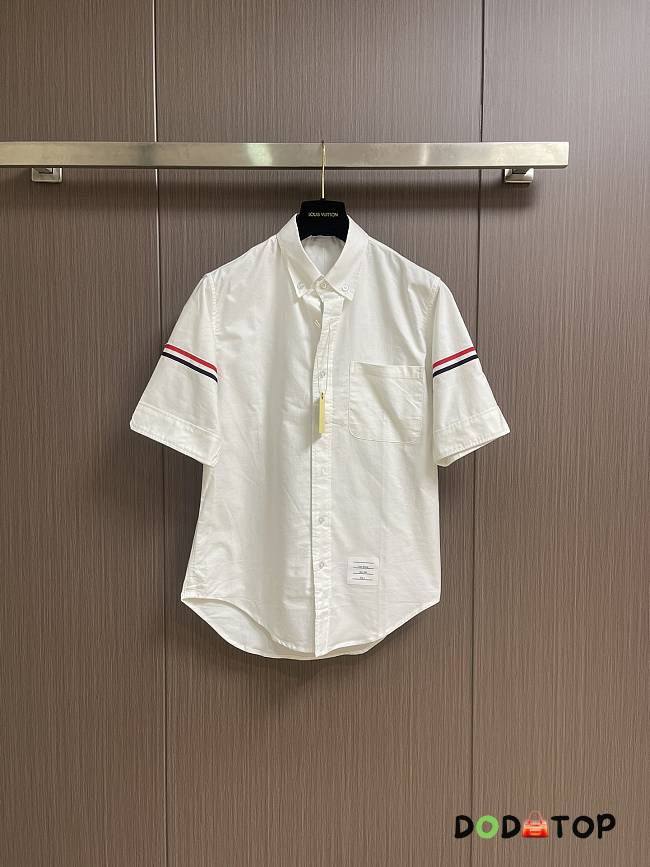 Thom Browne Men's short-sleeve shirt white - 1