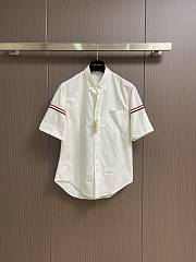 Thom Browne Men's short-sleeve shirt white - 6