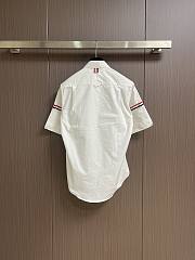 Thom Browne Men's short-sleeve shirt white - 3