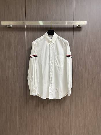 Thom Browne Men's Long-sleeve shirt white