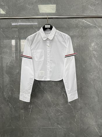 Thom Browne women's Long-sleeve shirt white