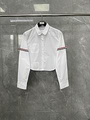 Thom Browne women's Long-sleeve shirt white - 4
