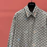 Gucci Men's Long-sleeve shirt gray - 3