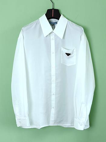 Prada Men's Long-sleeve shirt white