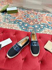Gucci Men's GG denim espadrilles in blue - 6