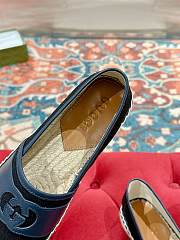 Gucci Men's GG denim espadrilles in blue - 4