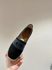 Gucci Men's GG denim espadrilles in blue - 3