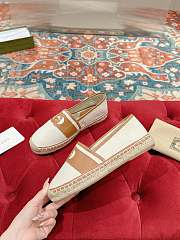Gucci Men's GG denim espadrilles in beige - 4