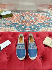 Gucci Men's GG denim espadrilles - 03 - 1