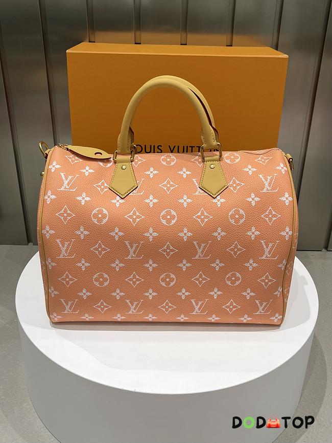 Louis Vuitton Speedy P9 Bandoulière 40 Pastel orange M24418 bag size 40x 26 x23 cm - 1