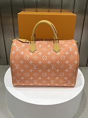 Louis Vuitton Speedy P9 Bandoulière 40 Pastel orange M24418 bag size 40x 26 x23 cm - 1