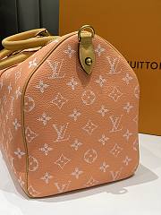 Louis Vuitton Speedy P9 Bandoulière 40 Pastel orange M24418 bag size 40x 26 x23 cm - 5