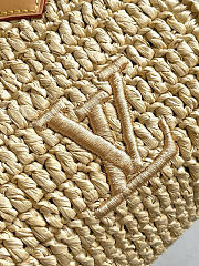 Louis Vuitton Speedy Bandoulière Raffia bag size 25 × 15 × 11 cm - 3