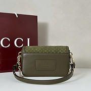 GG Monogram green bag size 21.5x14x9cm - 5