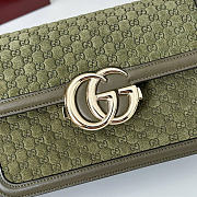 GG Monogram green bag size 21.5x14x9cm - 2