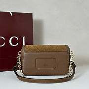 GG Monogram brown bag size 21.5x14x9cm - 6