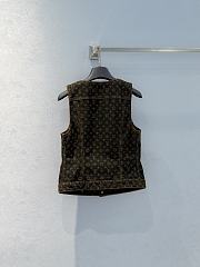 LV Denim top with monogram print - 6