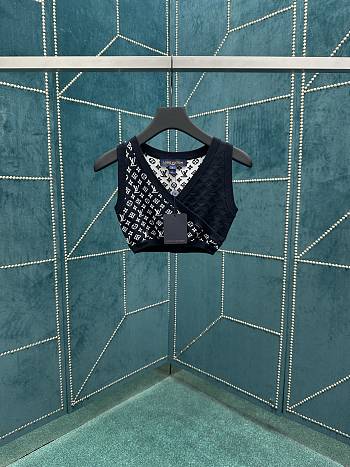 Louis Vuitton Crop Top blue