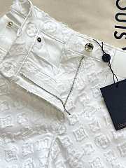 LV women's shorts white - 6