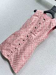 Louis Vuitton dress pink - 5