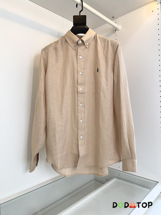Polo Ralph Lauren Polo Pony linen shirt - Unisex design - 01 - 1