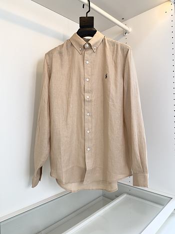 Polo Ralph Lauren Polo Pony linen shirt - Unisex design - 01