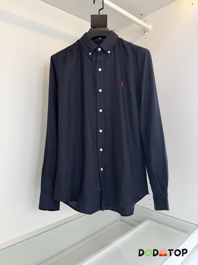 Polo Ralph Lauren Polo Pony linen shirt - Unisex design - 03 - 1