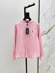Polo Ralph Lauren Polo Pony linen shirt - Unisex design - 05 - 3
