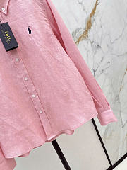 Polo Ralph Lauren Polo Pony linen shirt - Unisex design - 05 - 4