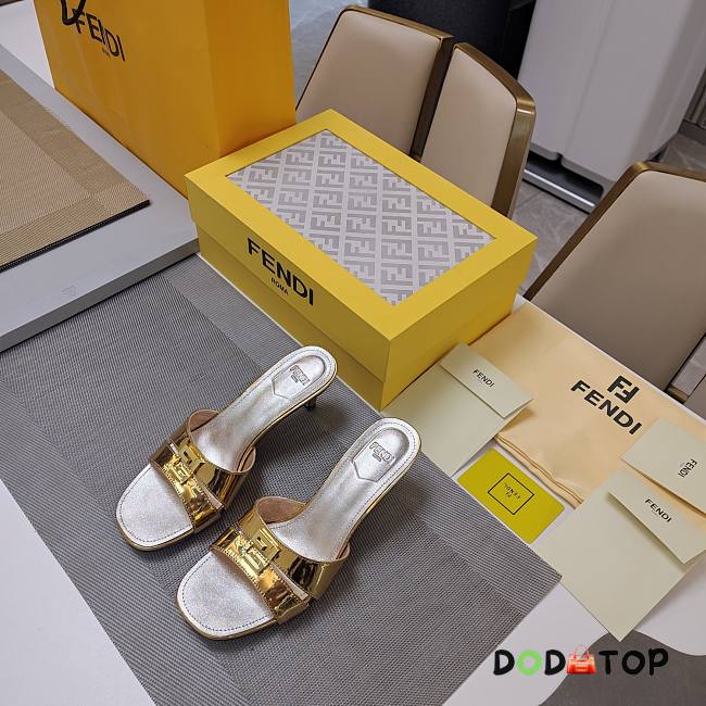 Fendi FFold gold leather   - 1