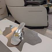 Fendi FFold silver leather - 5