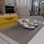 Fendi FFold silver leather - 4