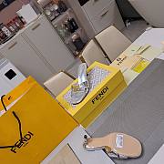 Fendi FFold silver leather - 3