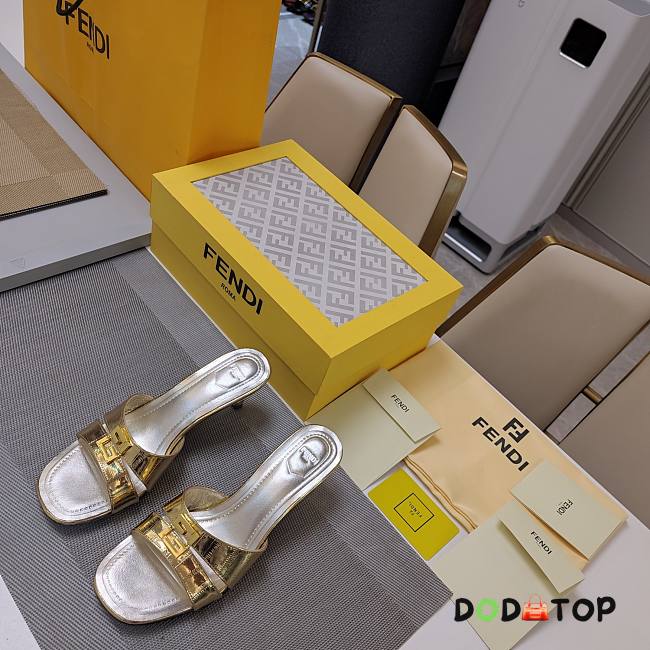 Fendi FFold gold leather - 01 - 1