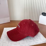 Chanel hat red- 23 - 3
