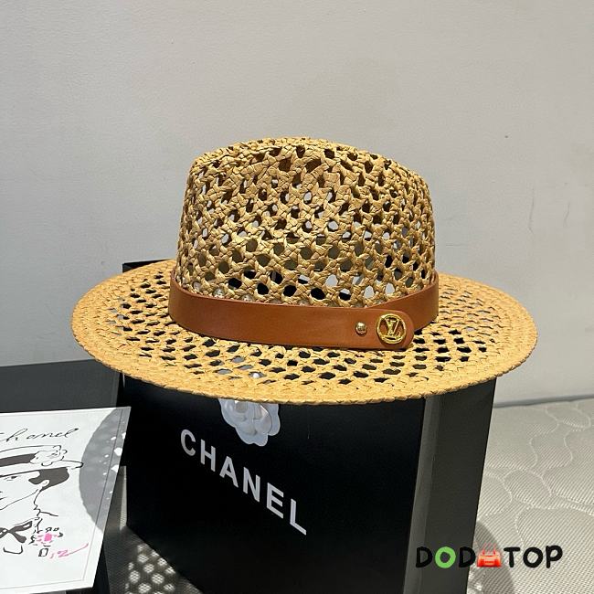 Louis Vuitton hat beige - 01 - 1