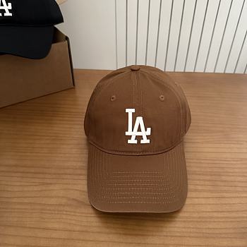 LA hat brown - 01