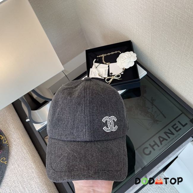 Chanel hat gray - 01 - 1