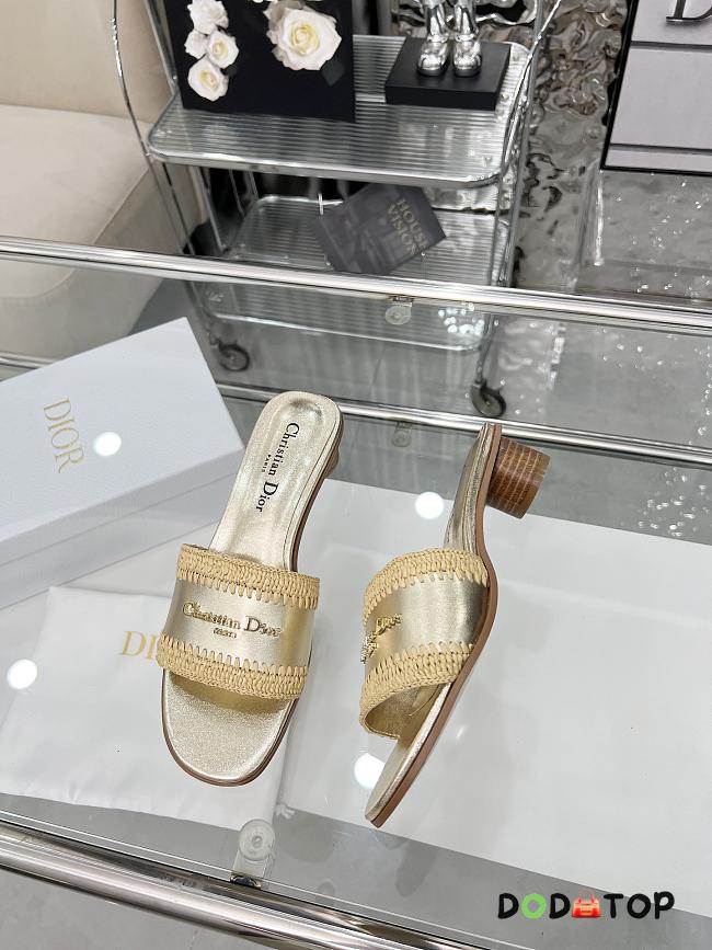Dior slides gold - 02 - 1