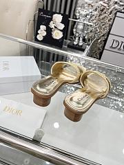 Dior slides gold - 02 - 2