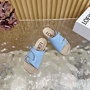LOEWE slides bule - 4