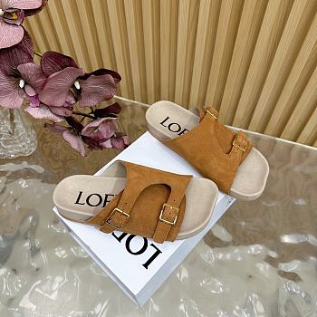 LOEWE slides brown