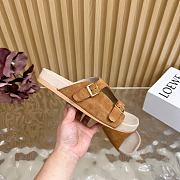 LOEWE slides brown - 2