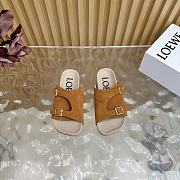 LOEWE slides brown - 4