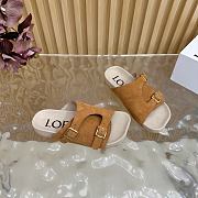 LOEWE slides brown - 6