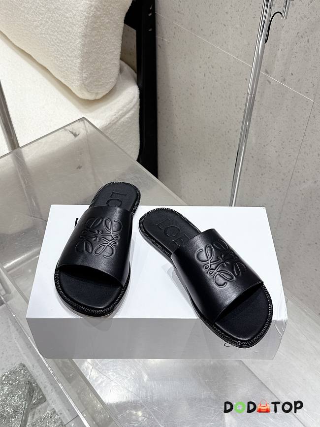 LOEWE Slide (Soft Calf) black - 1