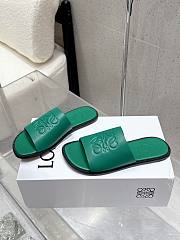 LOEWE Slide (Soft Calf) green - 6