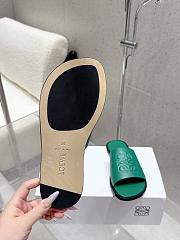 LOEWE Slide (Soft Calf) green - 3